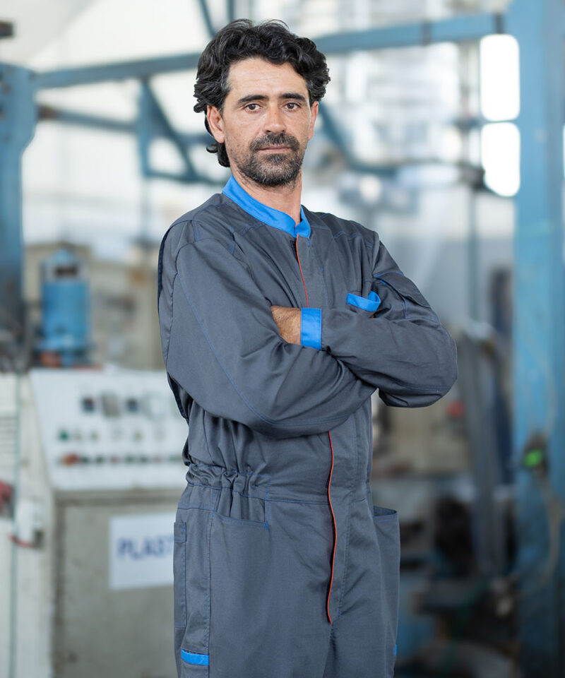 Combinaison de travail professionnelle pour le secteur industriel